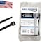 Kable Kontrol Cable Tie, 4 in L, Black, Nylon 6/6, 18 lb Strength, 100 PK CTUSA-04-18-100-BK - alternate 1
